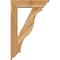 Ekena Millwork Funston Traditional Rough Sawn Bracket w/ Offset Brace, Western Red Cedar, 6"W x 22"D x 34"H BKT0604X22X34FST01RWR - alternate 2
